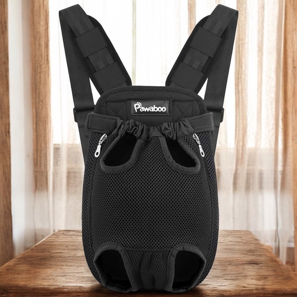 NIB Pawaboo Small Pet Carrier Backpack Black